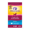 Picture of Wellness Complete Health Small Breed Dry Dog Food with Grains, Natural Ingredients, Made in USA with Real Turkey, For Dogs Up to 25 lbs. (Senior, Turkey & Peas, 4-Pound Bag)