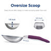 Picture of WePet Cat Litter Scoop, Aluminum Alloy Sifter, Kitty Metal Scooper, Deep Shovel, Long Handle, Poop Sifting, Kitten Pooper Lifter, Durable, Heavy Duty, for Litter Box