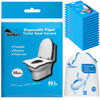 Picture of SoNeat Disposable Toilet Seat Covers - 150 CT of XL Thick Flushable Toilet Seat Covers Disposable for Portable Travel Potty Public Restrooms Paper Toilet Seat Cover Kids Adult Toilet Cover