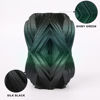 Picture of AMOLEN PLA 3D Printer Filament, PLA Filament 1.75mm Silk Black Shiny Green Filament, 3D Printing Filament 1KG/2.2lb