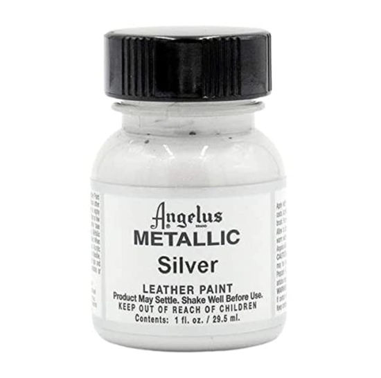 Picture of Angelus Acrylic Leather Paint 1oz Silver