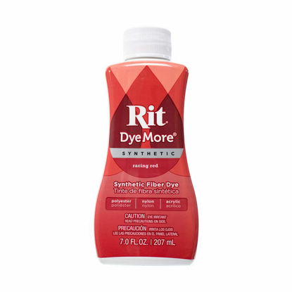 Picture of Synthetic Rit Dye More Liquid Fabric Dye - Wide Selection of Colors - 7 Ounces - Racing Red