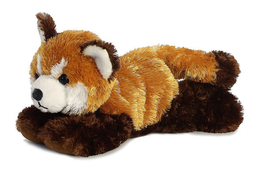 Picture of Aurora® Adorable Mini Flopsie™ Red Panda Stuffed Animal - Playful Ease - Timeless Companions - Orange 8 Inches