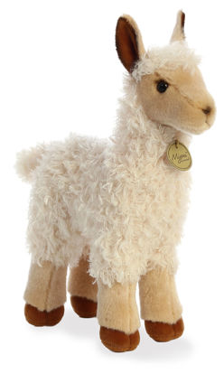 Picture of Aurora® Adorable Miyoni® Llama Stuffed Animal - Lifelike Detail - Cherished Companionship - Tan 12 Inches