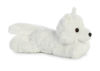 Picture of Aurora® Adorable Mini Flopsie™ White Wolf Stuffed Animal - Playful Ease - Timeless Companions - White 8 Inches