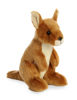 Picture of Aurora® Adorable Mini Flopsie™ Kangaroo Stuffed Animal - Playful Ease - Timeless Companions - Brown 8 Inches