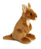 Picture of Aurora® Adorable Mini Flopsie™ Kangaroo Stuffed Animal - Playful Ease - Timeless Companions - Brown 8 Inches