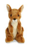 Picture of Aurora® Adorable Mini Flopsie™ Kangaroo Stuffed Animal - Playful Ease - Timeless Companions - Brown 8 Inches