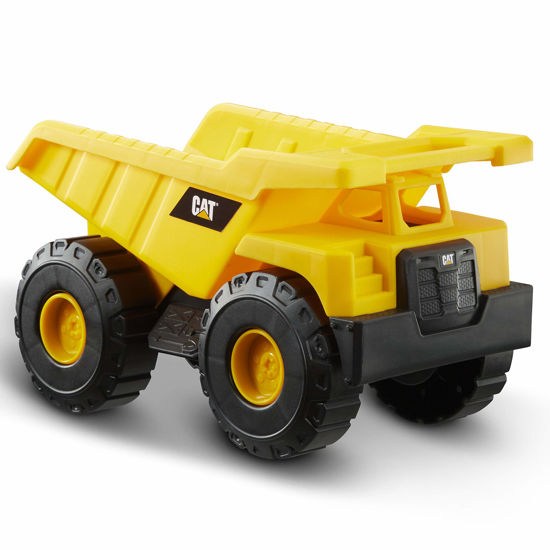 Picture of CatToysOfficial, CAT Construction Fleet 10" Dump Truck Toy, Ages 3 and up, Yellow, Black