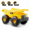 Picture of CatToysOfficial, CAT Construction Fleet 10" Dump Truck Toy, Ages 3 and up, Yellow, Black