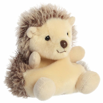 Picture of Aurora® Adorable Palm Pals™ Hedgie Hedgehog™ Stuffed Animal - Pocket-Sized Fun - On-The-Go Play - Brown 5 Inches