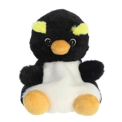 Picture of Aurora® Adorable Palm Pals™ Rocco Rockhopper Penguin™ Stuffed Animal - Pocket-Sized Fun - On-The-Go Play - Black 5 Inches