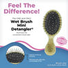 Picture of Wet Brush Squirt Detangler Hair Brushes - Jade, Geo - Mini Detangling Brush with Ultra-Soft IntelliFlex Bristles Glide Through Tangles with Ease - Pain-Free Comb for All Hair Types