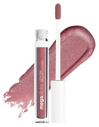 Picture of wet n wild Mega Slicks Lip Gloss | Long Lasting | Hyaluronic Acid | High Shine | Red Past Curfew