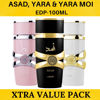 Picture of Lattafa Perfumes Yara, Asad & Yara Moi EDP-100ml(3.4 oz) |Black Pepper, Pinapple, Orchid, Amber, Vanilla, Dry Woods (Xtra Value Pack)