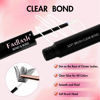 Picture of Cluster Lash Glue 10ML Lash Black Bond & Clear Bond Lash Cluster Glue for Individual Lashes Long Lasting Hold 48-72 Hours Waterproof Dual Sided Mascara Wand Bond 2 in 1