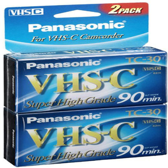 Picture of Super High-Grade VHS-c Videocassette(2 pk.)