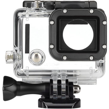 Picture of FitStill Replacement Dive Housing Case Waterproof Housing for HERO4, HERO3+ and HERO3