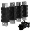 Picture of 4 Pieces Firewire to USB Adapter Converter for PC IEEE 1394 6 Pin to Male USB 2.0 Female F to USB M Male Cable Converter for Printer Digital Camera Scanner Hard Disk