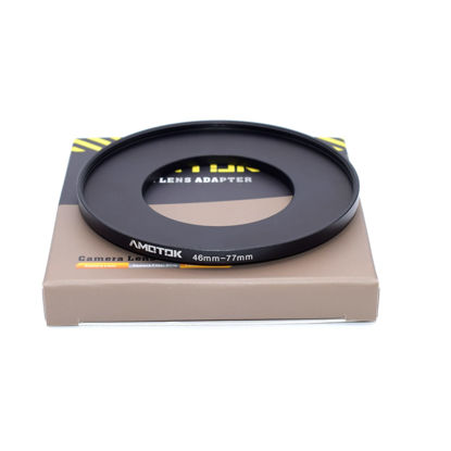 Picture of 46mm Lens to 77mm Camera Lens Adapter,46mm to 77mm Filter Step-Up Adapter Ring,Compatible All 77mm Filter Accessory