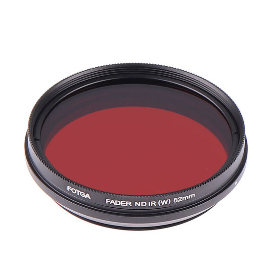 Picture of Foto4easy 52mm Infared Filter,Adjustable 530nm to 750nm Infrared X-Ray IR Filter for DSLR Camera Lens