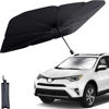 Picture of helloleiboo Car Windshield Sun Shade UV Rays and Heat Sun Visor Protector Foldable Reflector Umbrella brella Shield