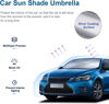 Picture of helloleiboo Car Windshield Sun Shade UV Rays and Heat Sun Visor Protector Foldable Reflector Umbrella brella Shield