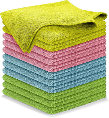 AIDEA Microfiber Cleaning Cloths-50 PK, Premium All-Purpose Car Cloth, Lint  Free Dusting Cloth Cleaning Rags, Absorbent Cleaning Towel for Cars, SUVs