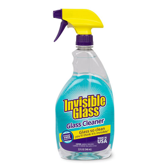 Picture of Invisible Glass 92194 32-Ounce Cleaner and Window Spray for Home and Auto for a Streak-Free Shine Film-Free Glass Cleaner and Safe for Tinted and Non-Tinted Windows and Windshield Film Remover