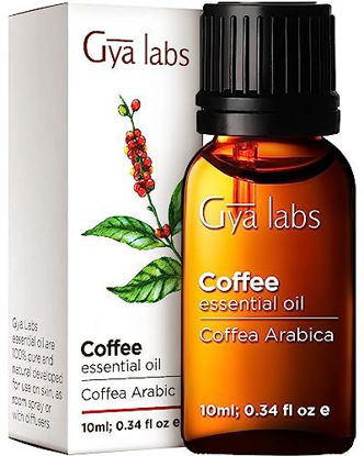 Picture of Gya Labs Coffee Essential Oil (10ml) - Strong, Robust & Awakening Aroma