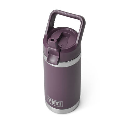 Picture of YETI Rambler Jr. 12 oz Kids Bottle, with Straw Cap, Nordic Purple