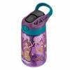 Picture of Contigo Aubrey Kids Cleanable Water Bottle with Silicone Straw and Spill-Proof Lid, Dishwasher Safe, 14oz, Purple Mermaid