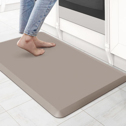 Anti-Fatigue Kitchen Mat & Rug - Set Of 2 Cushioned Non-Slip Waterproof Kitchen  Floor Mats, Great For Use In Front Of Sink, PVC, Memory Foam. Comfort -  Yahoo Shopping