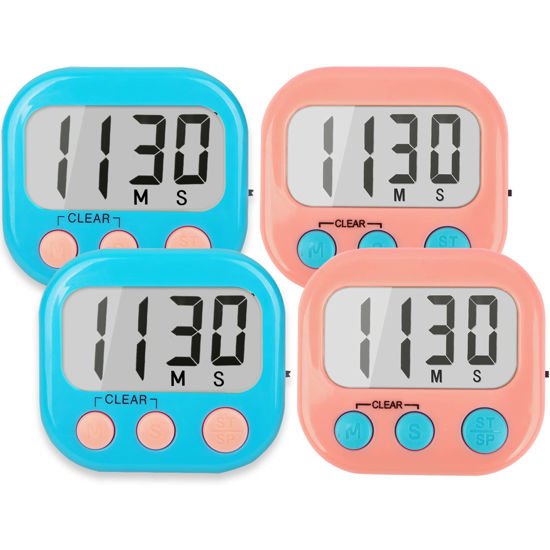 Kitchen Timers,Digital Classroom Timer for Kids, Large Magnetic