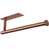 Picture of theaoo Rose Gold Paper Towel Holder - Under Cabinet Paper Towel Holder for Kitchen, Adhesive Paper Towel Roll Rack for Bathroom Towel, Wall Mounted Paper Towel Rack, SUS304 Stainless Steel