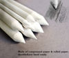 Picture of N NOROCME 12 PCS Blending Stumps and Tortillions Paper Art Blenders with Sandpaper Pencil Sharpener Pointer for Student Artist Charcoal Sketch Drawing Tools