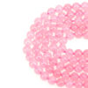 Picture of LPBeads 100PCS 8mm Natural Rose Quartz Beads Gemstone Round Loose Beads for Jewelry Making with Pink Stretch Cord