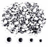 Picture of UPINS 1500 Pcs Black Wiggle Googly Eyes Stickers with Self-Adhesive, 6mm 8mm 10 mm 12mm Mixed Packaging