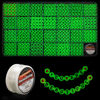 Picture of Eppingwin 1400 pcs Letter Beads, 4x7 mm Acrylic Beads,Glow in The Drak Beads for Jewelry Making,Letter Beads for Bracelet Making, Alphabet Beads, in 28 Grid Box (Round, Glow in The Drak)