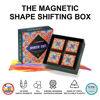 Picture of SHASHIBO Shape Shifting Box - Award-Winning, Patented Fidget Cube w/ 36 Rare Earth Magnets - Transforms Into Over 70 Shapes, Gift Box, Download Fun in Motion Toys Mobile App (Spaced Out, 4 Pack)