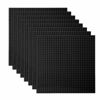 Picture of LVHERO Classic Baseplates Building Plates for Building Bricks 100% Compatible with All Major Brands-Baseplate, 10in x 10in, Pack of 8 (Black)