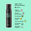 Picture of b.tan Dark Self Tanner | Fake It Till You Make It - Fast, 1 Hour Sunless Tanner Mousse, No Fake Tan Smell, No Added Nasties, Vegan, Cruelty Free, 6.7 Fl Oz