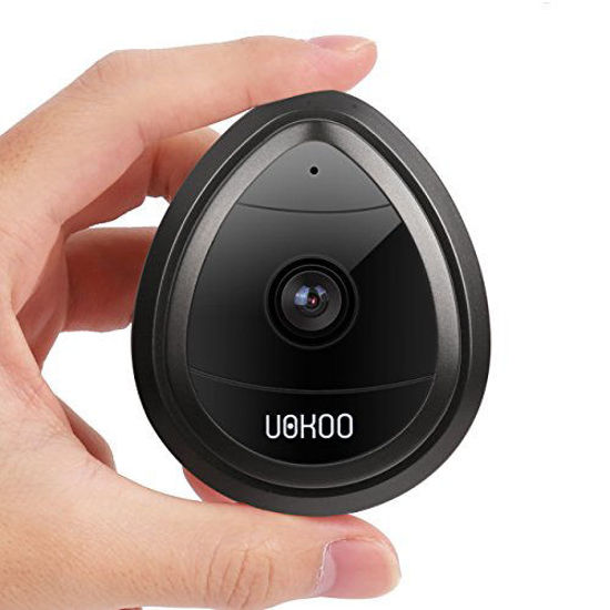 Picture of Wireless Security camera, UOKOO Mini IP Camera 720P HD Home WiFi Wireless Security Surveillance Camera with Motion Detection, Remote Monitoring Baby Monitor, Nanny Cam(black)