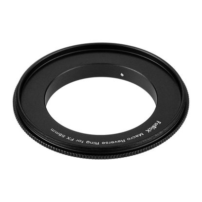 Picture of Fotodiox 58mm Filter Thread Macro Reverse Mount Adapter Ring Compatible with Fuji X-Mount Cameras