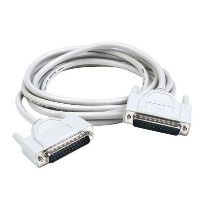 Picture of WESAPPINC 14.80 Feet DB25 25 Pin Male to Male Serial Parallel Printer Extension Cable 4.5M (14.80 Feet(4.5M))
