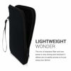 Picture of kwmobile Neoprene e-Reader Pouch Size 6" eReader - Universal eBook Sleeve Case with Zipper, Wrist Strap - Black