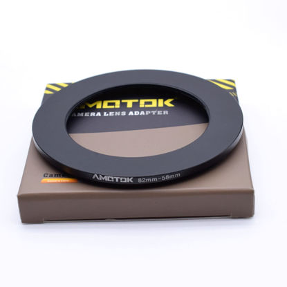 Picture of 82mm Lens to 58mm Camera Lens Adapter,82mm to 58mm Filter Step-Down Ring Adapter Ring,Compatible All 58mm Filter Accessory