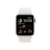 Picture of Apple Watch SE (2nd Gen) (GPS, 40mm) - Silver Aluminum Case with White Sport Band, M/L (Renewed)