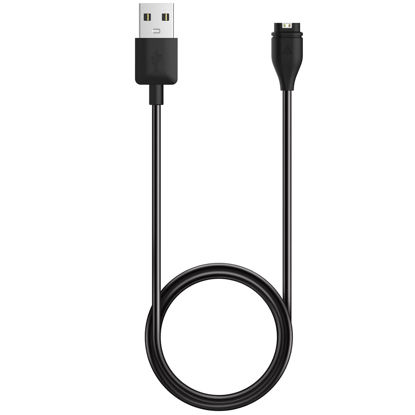 Picture of Nisyctk Charging Cable for Garmin Watch Venu Sq/Venu/Venu 2/2S/Vivoactive 4 4S/3/3 Music, Replacement Charger Data Cable Cord for Garmin Fenix 7 7S 7X 6 5 (3.3ft/1m)