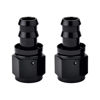 Picture of EVIL ENERGY 10AN Straight Push Lock Hose Fitting End Black 2PCS